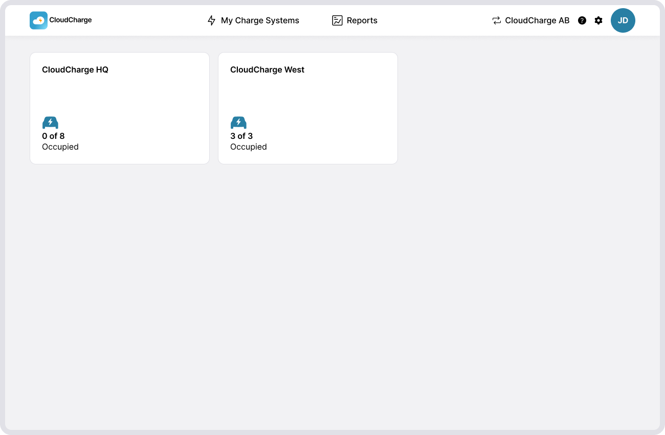 Verify access and charging fee - CloudCharge